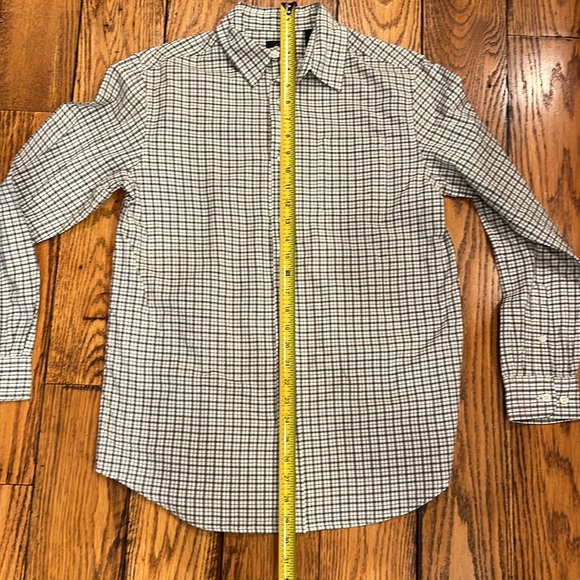 FIRSTWAVE BOYS BUTTON UP PLAID COTTON SHIRT IN SIZE 16 - Picture 6 of 7